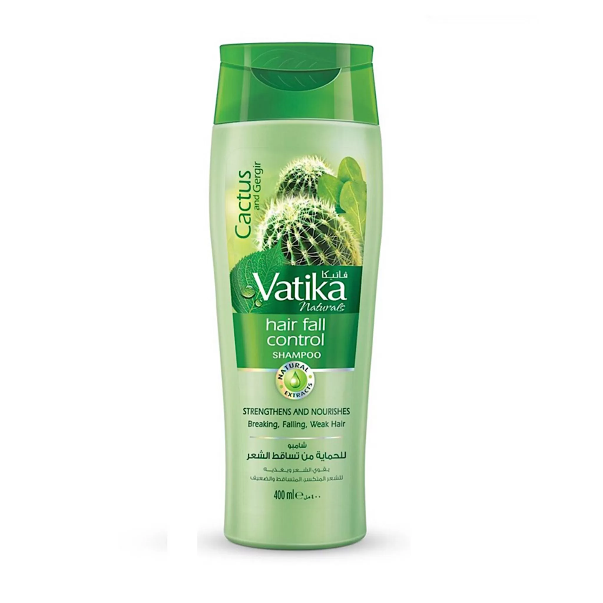 VATIKA - HAIR FALL CONTROL SHAMPOO CACTUS & GERGIR 400ML