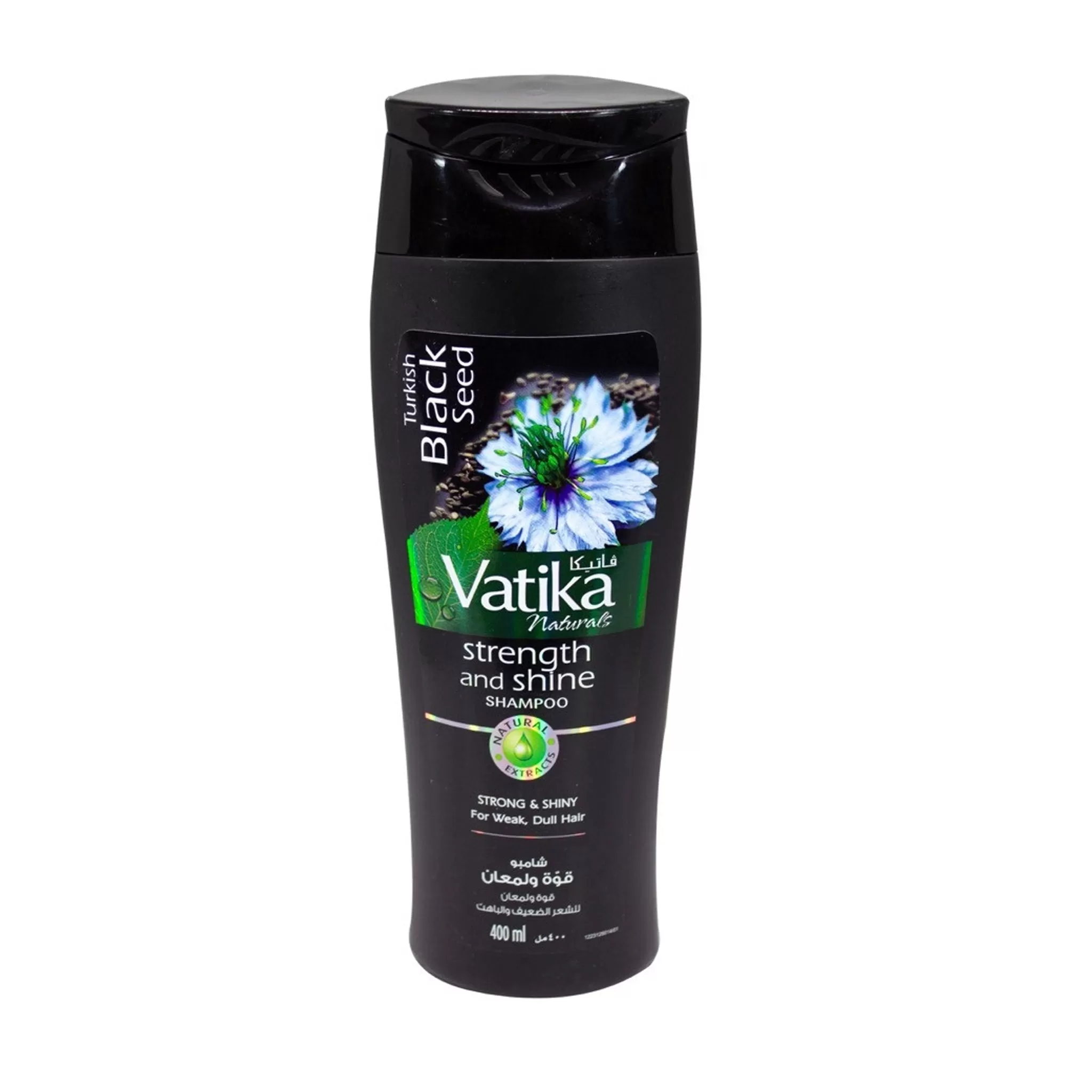 VATIKA STRENGTH & SHINE SHAMPOO TURKISH BLACK SEED 400ML