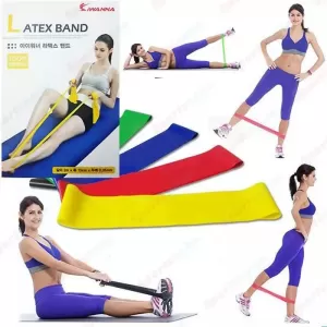 Elastic Fitness Yoga Loop Band Natural Latex