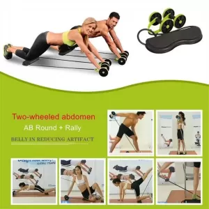 Revoflex Ab Wheel Home Gym - Green