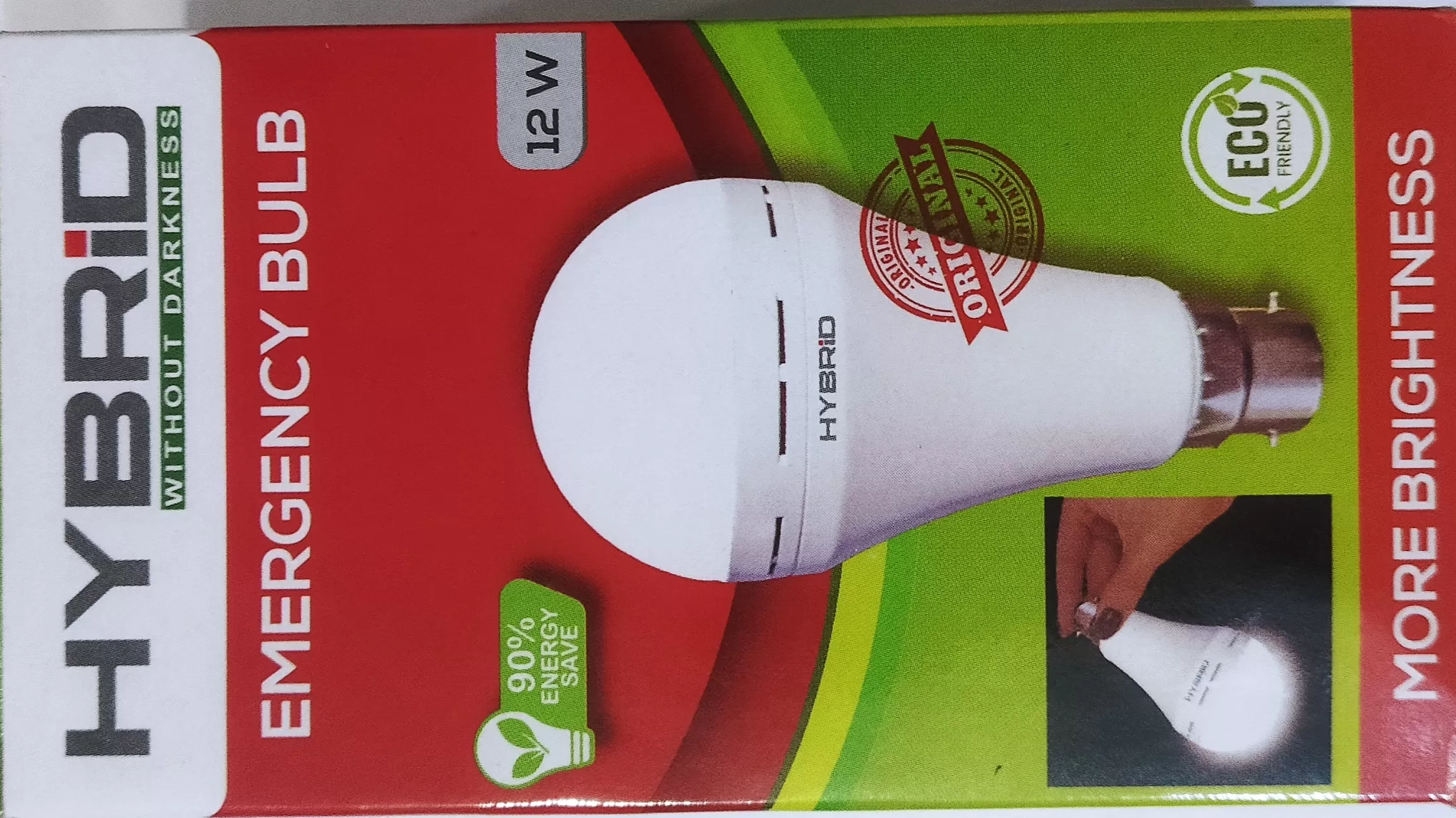 12w led emergency bulb