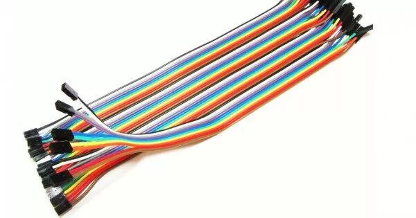 40 Pcs 30cm M/F Color Dupont Line Jumper Cable - image 2