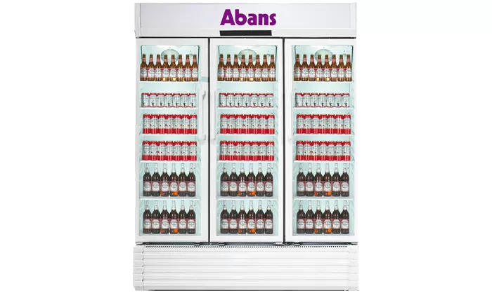 ABANS-BOTTLE COOLER 1100LTR WHITE