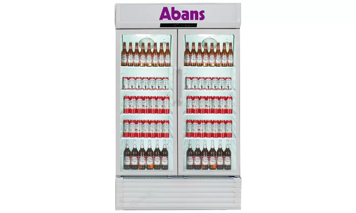 ABANS-BOTTLE COOLER 810LTR WHITE
