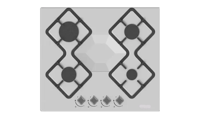 ABANS SIGNATURE-60CM 4 GAS BURNER HOB WITH FFD - SS