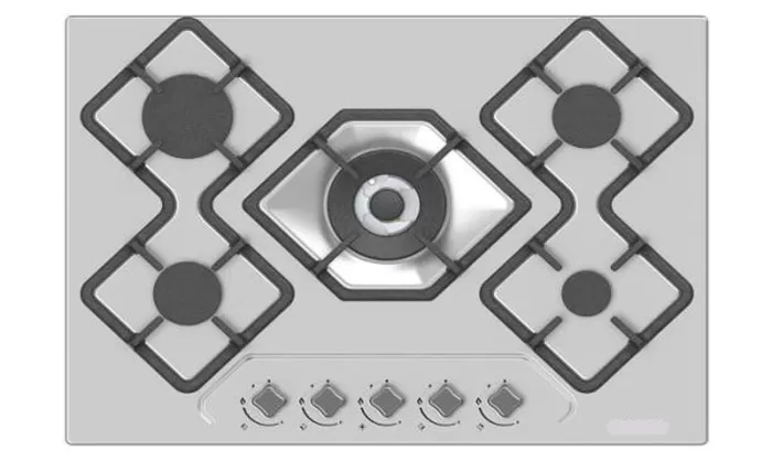 ABANS SIGNATURE -70CM 5 GAS BURNER HOB WITH FFD - SS