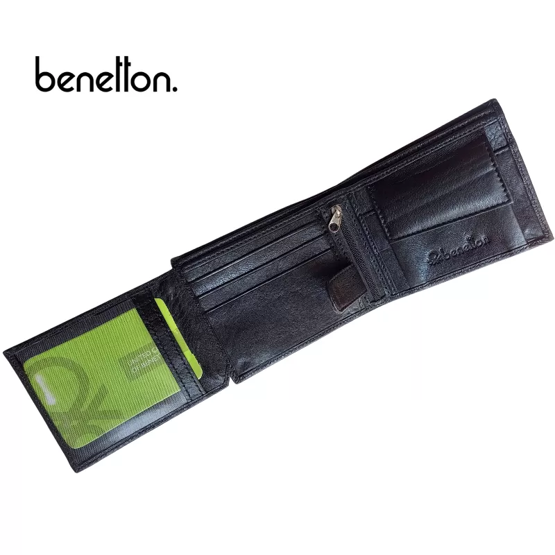 Bentton New Men's Leather Wallet with Birthday GIFT BOX - image 4