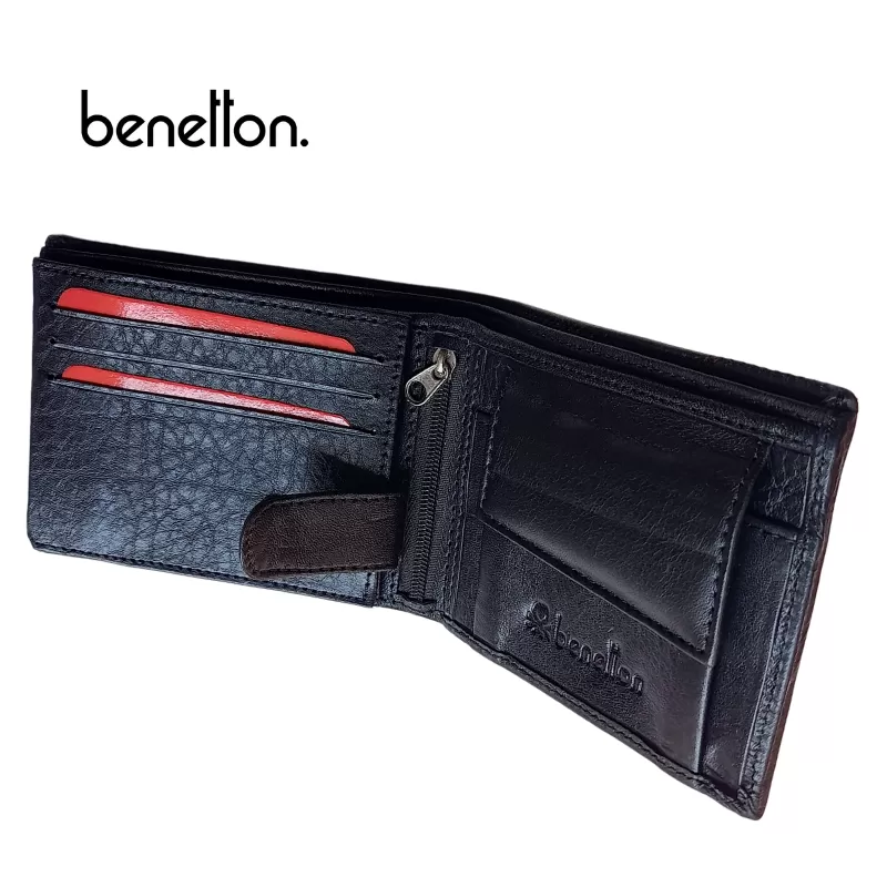 Bentton New Men's Leather Wallet with Birthday GIFT BOX - image 6