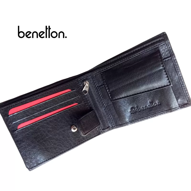 Bentton New Men's Leather Wallet with Birthday GIFT BOX - image 5