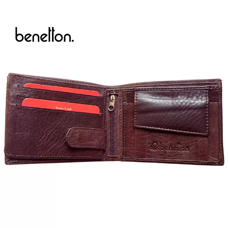 Bentton New Men's Leather Wallet with Birthday GIFT BOX - image 8