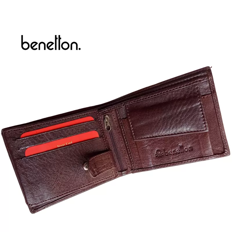 Bentton New Men's Leather Wallet with Birthday GIFT BOX - image 10