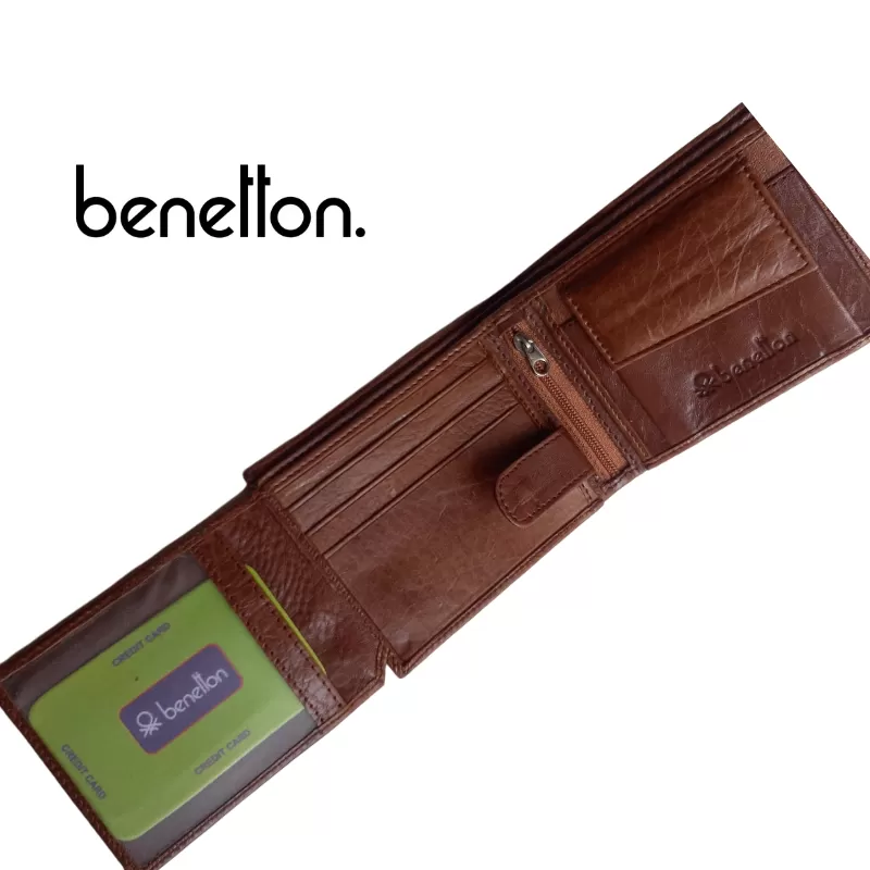 Bentton New Men's Leather Wallet with Birthday GIFT BOX - image 13