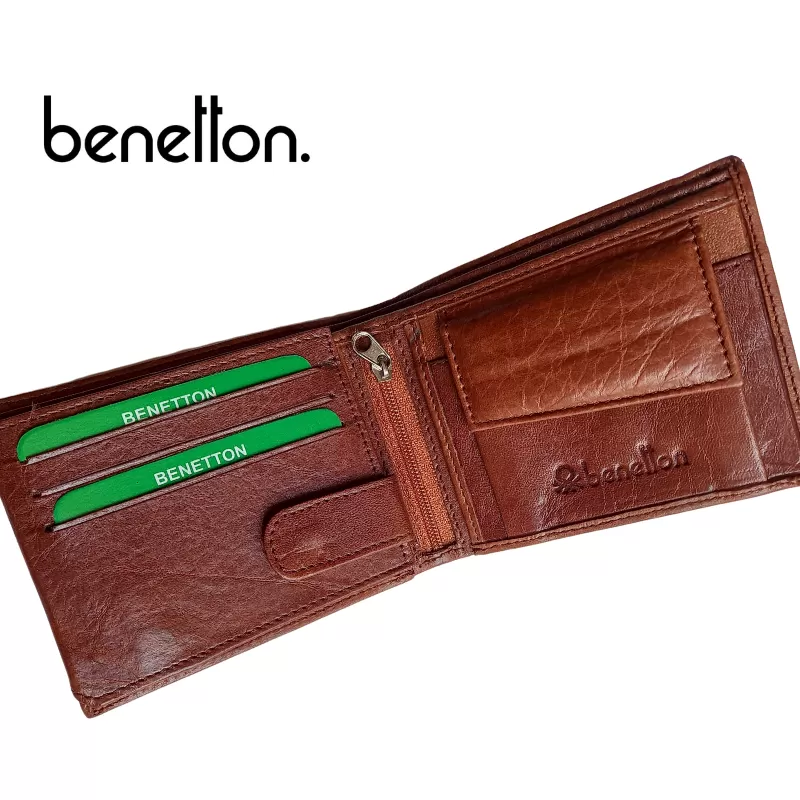 Bentton New Men's Leather Wallet with Birthday GIFT BOX - image 12