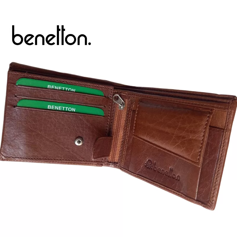 Bentton New Men's Leather Wallet with Birthday GIFT BOX - image 14