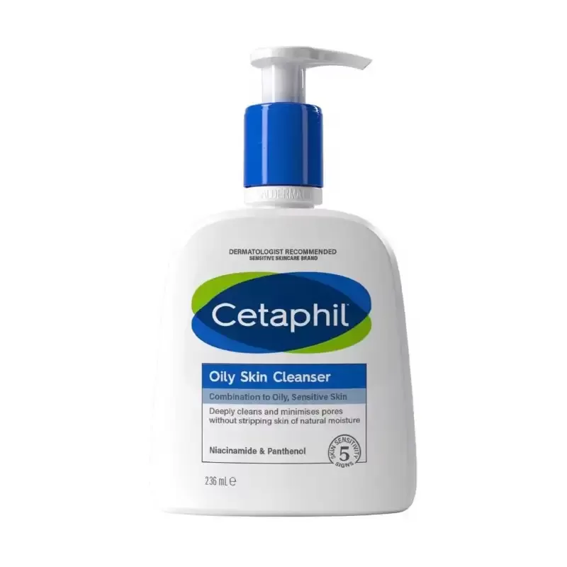 CETAPHIL Oily Skin Cleanser - 236ml - Made in UK