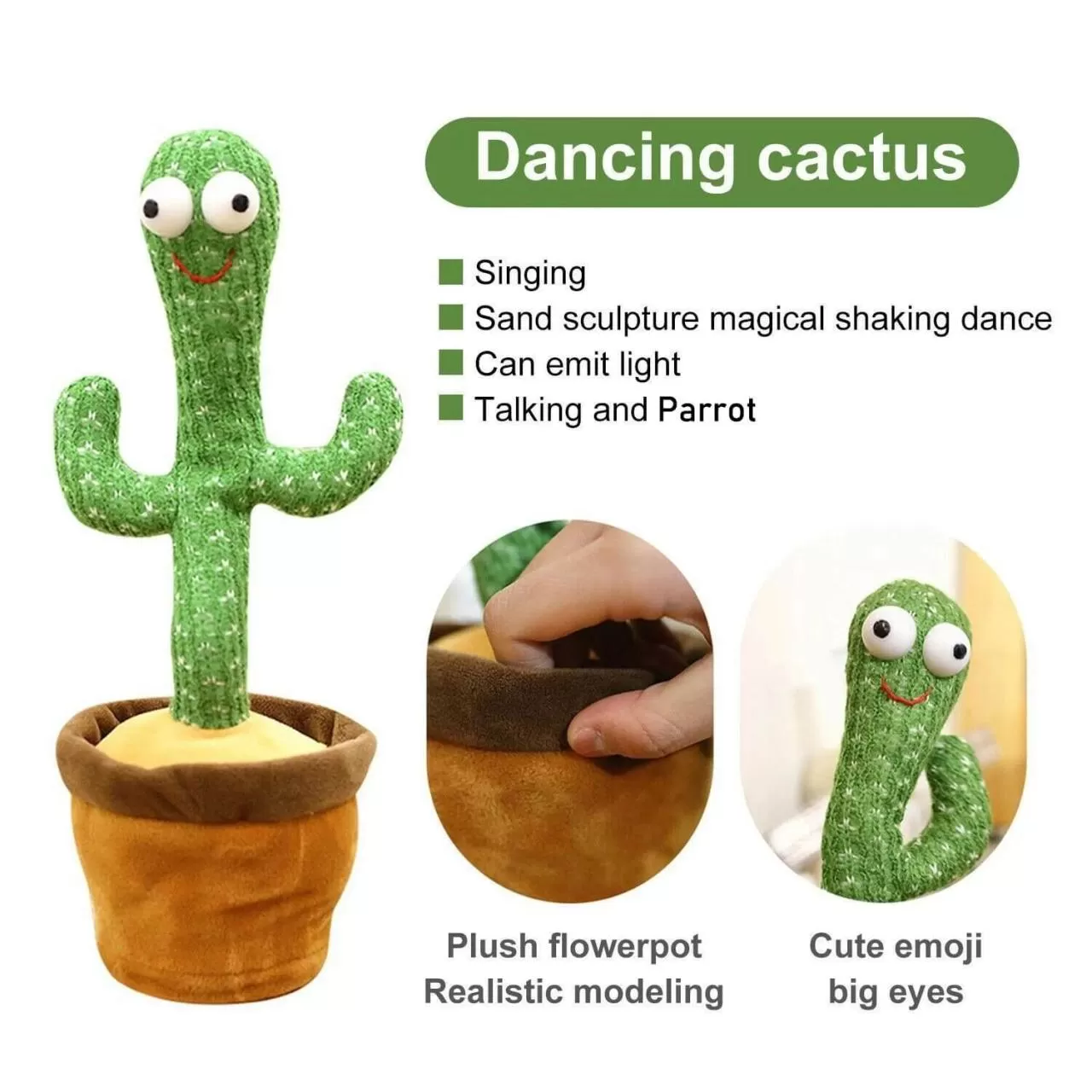 Dancing Cactus Plush Toys - image 3