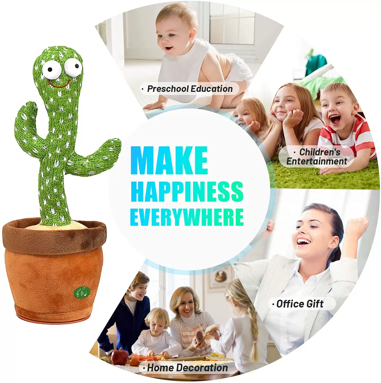 Dancing Cactus Plush Toys - image 4