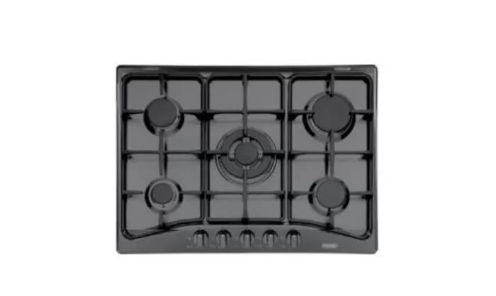 ELBA-5 BURNER GAS HOB 70CM Black