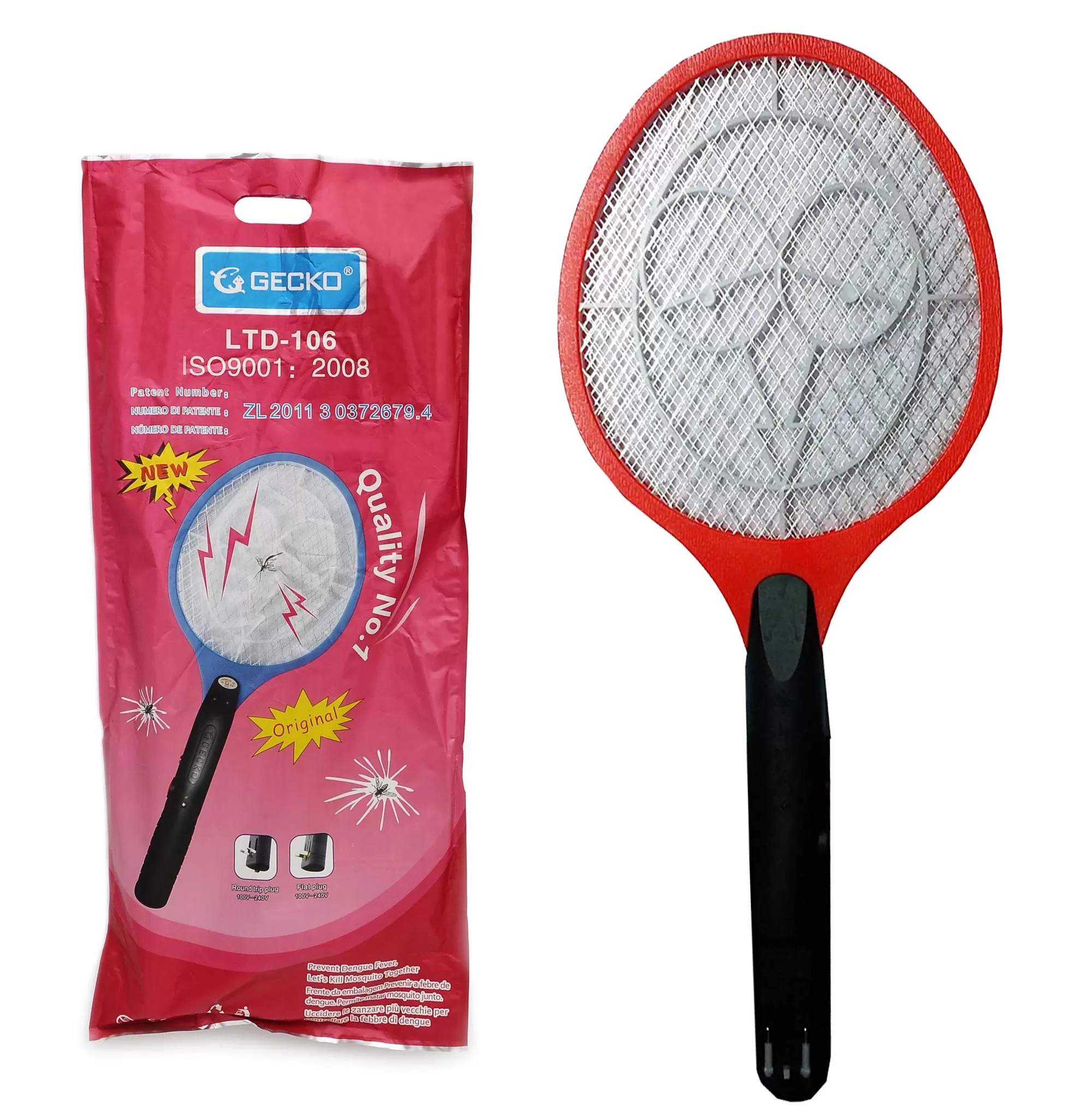 Electric Mosquito Fly Insect Killer Racket Zapper Bat - image 5