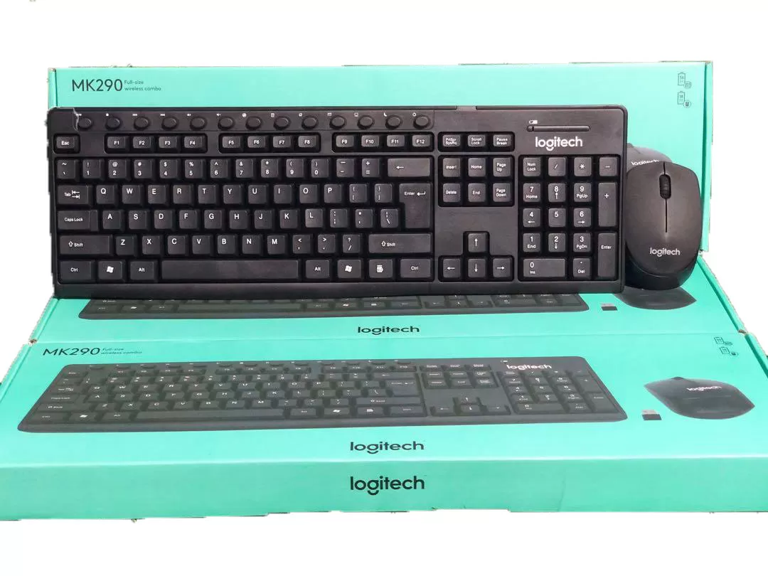 Full-size Wireless Mouse and Keyboard Combo - image 2