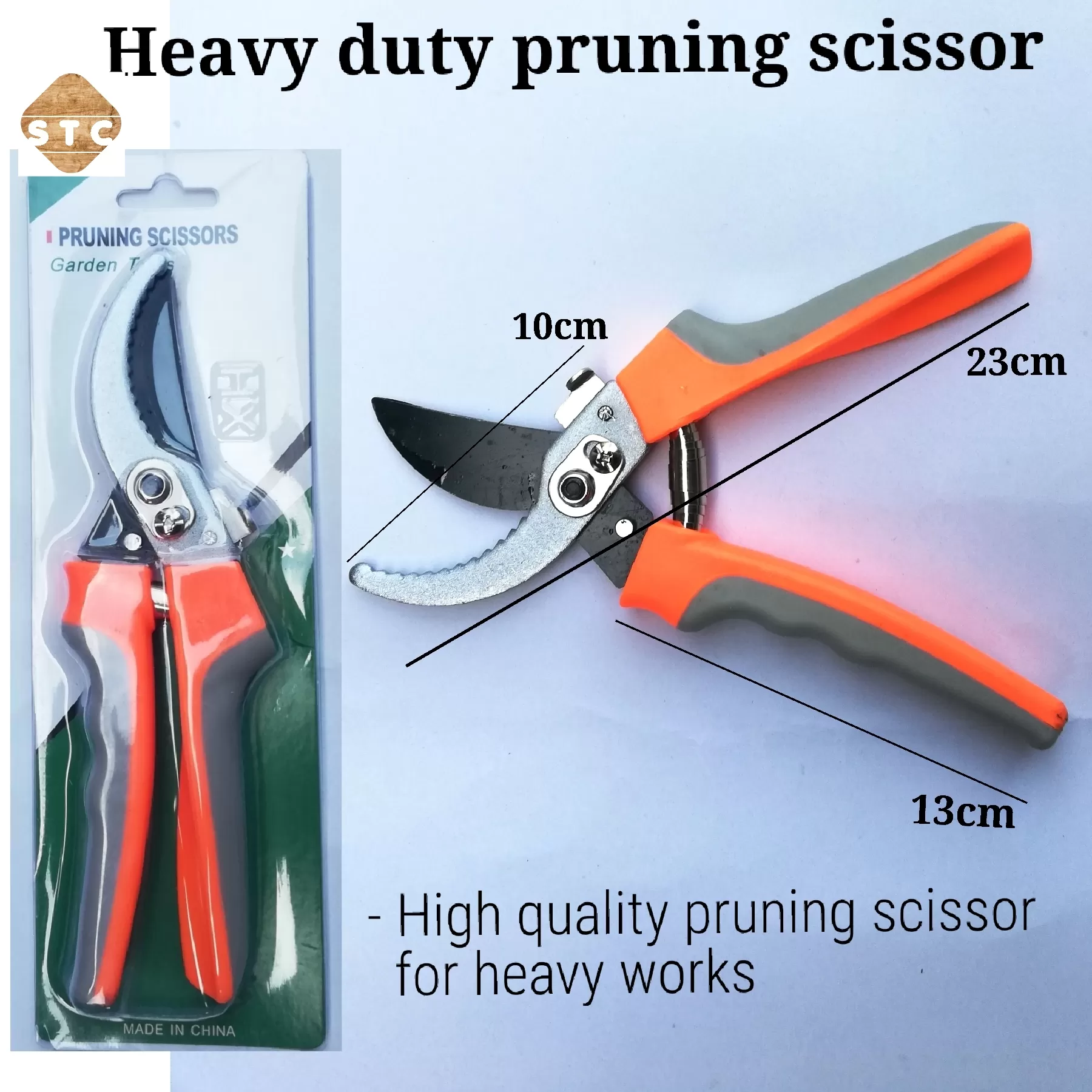 Garden tool pruning scissor prune shear - image 1