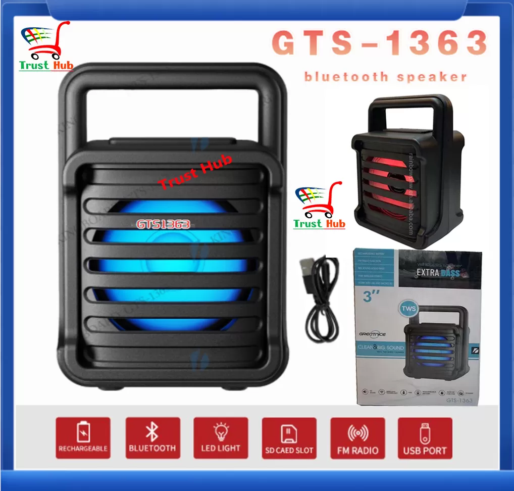 GTS - 1363 Extra Bass Wireless speaker