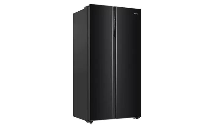 HAIER SIDE BY SIDE REFRIGERATOR 630L BLACK GLASS - image 2