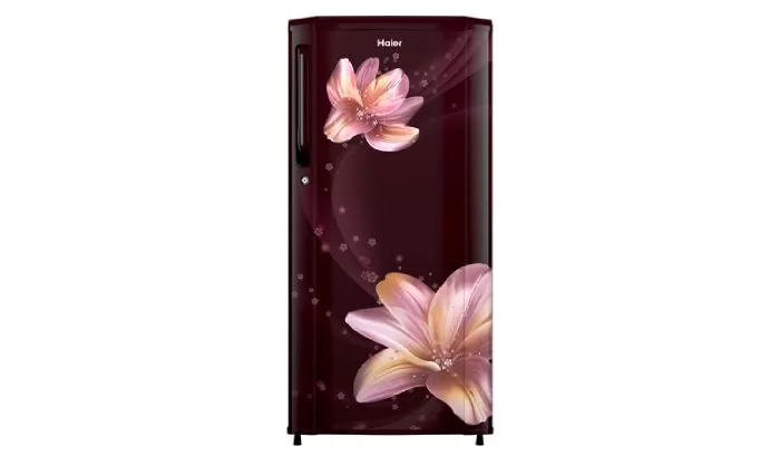 HAIER SINGLE DOOR REFRIGERATOR 190L -RED ERICA