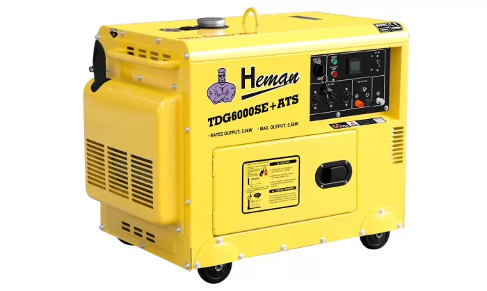 HERMAN-5.0 KW DIESEL GENERATOR +ATS