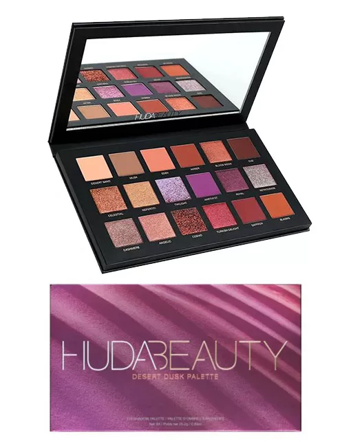 HUDA BEAUTY Desert Dusk 18 Colors Eye Shadow Palette - image 2