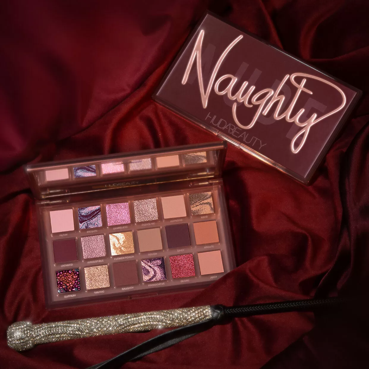 Huda Beauty Naughty Nude Eyeshadow Palette - 18 Shades