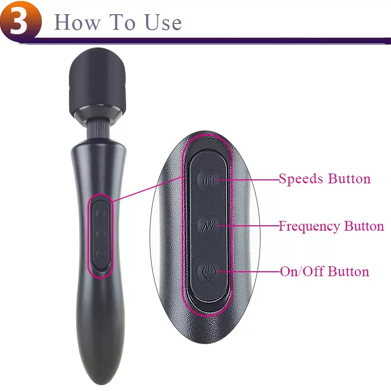 Huge Wand Vibrator for women sex toys - image 5