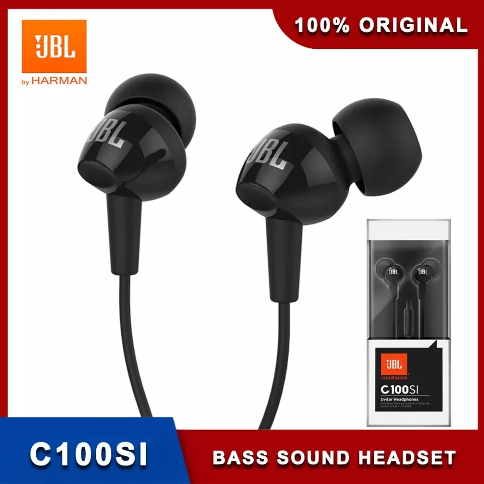 JBL C100SI 3.5mm Wired Earphones