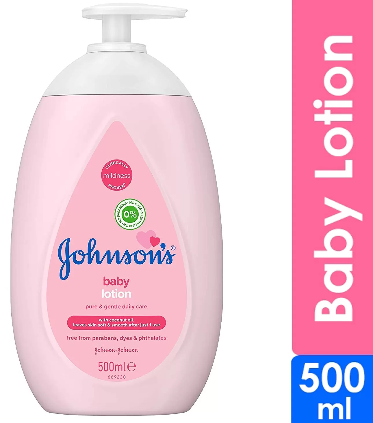 Johnsons Baby Lotion 500ml pure & gentle care  italy - image 1