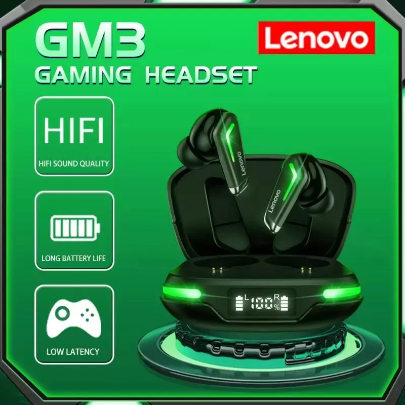 Lenovo GM3 Bluetooth Headphones TWS Gaming Headset - image 4