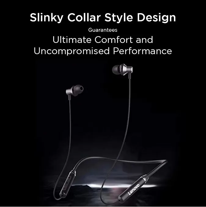 Lenovo Wireless Neckband Earphone He05 - image 5