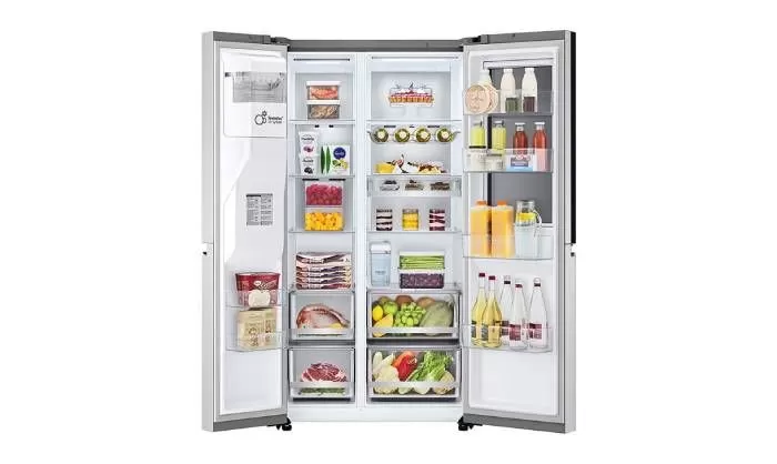 LG INSTA-VIEW REFRIGERATOR NOBLE STEEL 674L - image 4
