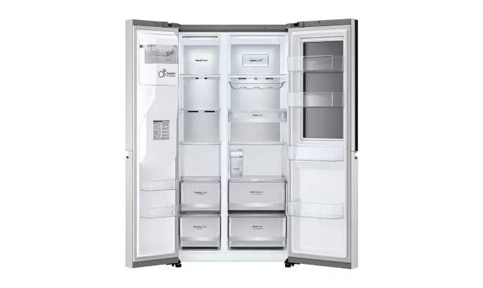 LG INSTA-VIEW REFRIGERATOR NOBLE STEEL 674L - image 2