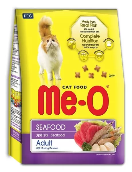 Me-O Adult Cat Food Seafood 450g - image 5
