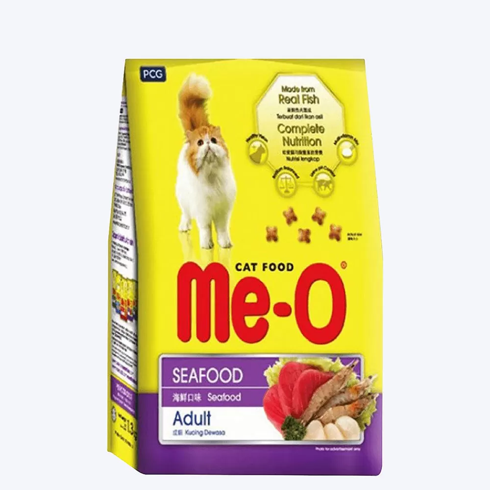 Me-O Adult Cat Food Seafood 450g - image 4