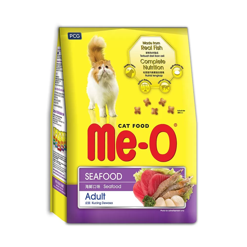 Me-O Adult Cat Food Seafood 450g - image 3