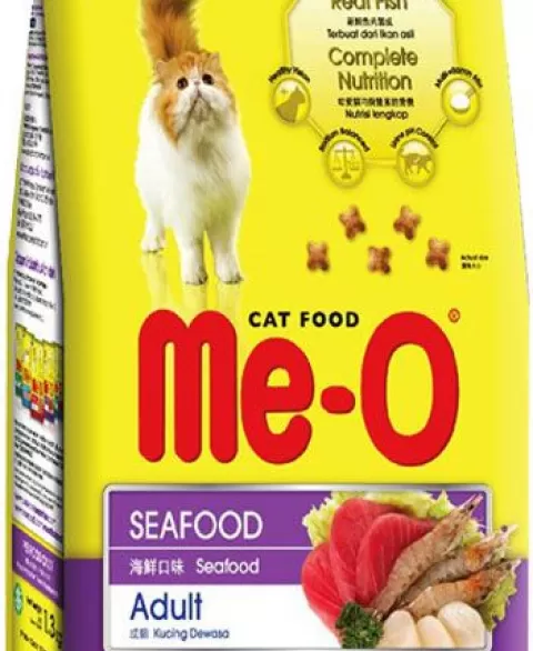 Me-O Adult Cat Food Seafood 450g - image 2