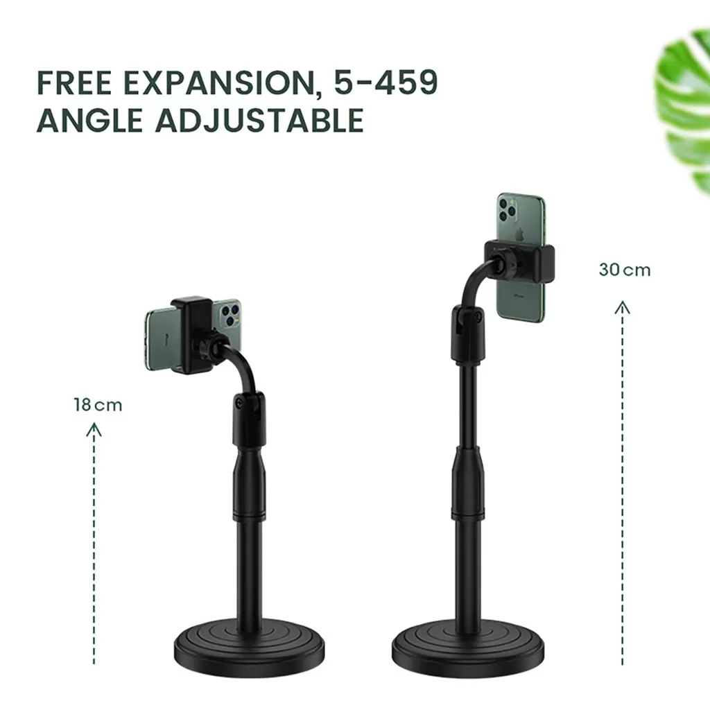 Mobile Phone Holder Stand 360 Rotate Phone Stand Tripod - image 3