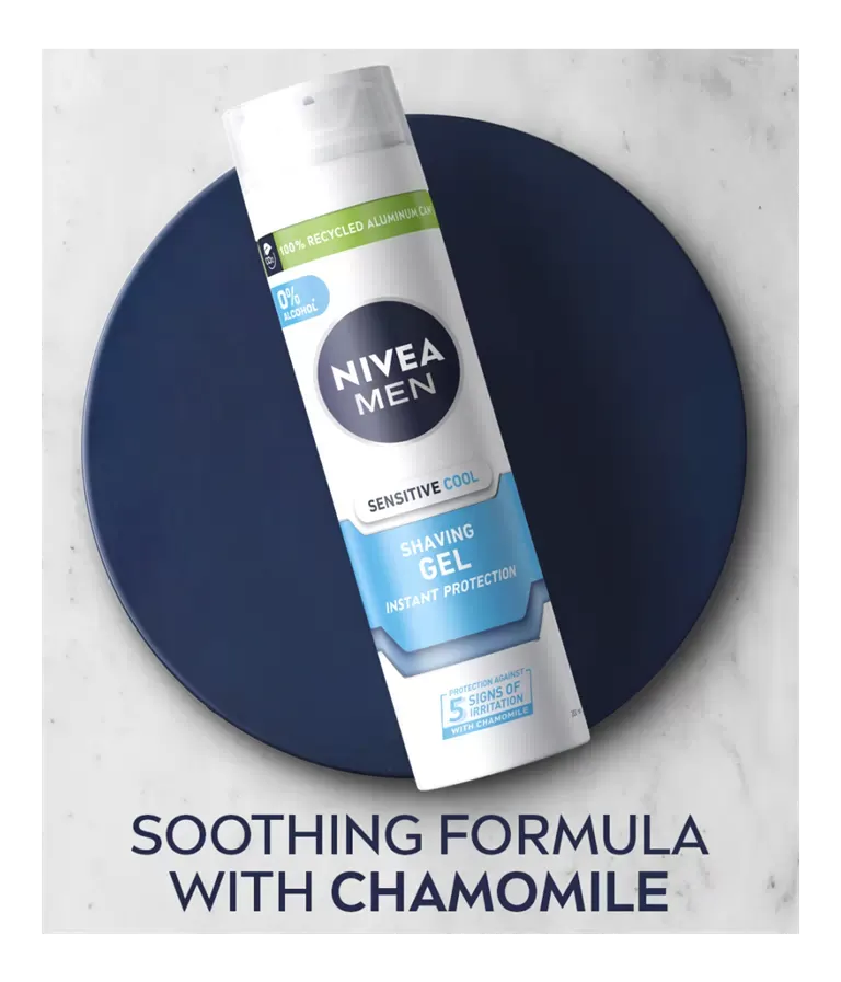NIVEA MEN Sensitive Cool Shaving Gel - 200ml - image 2