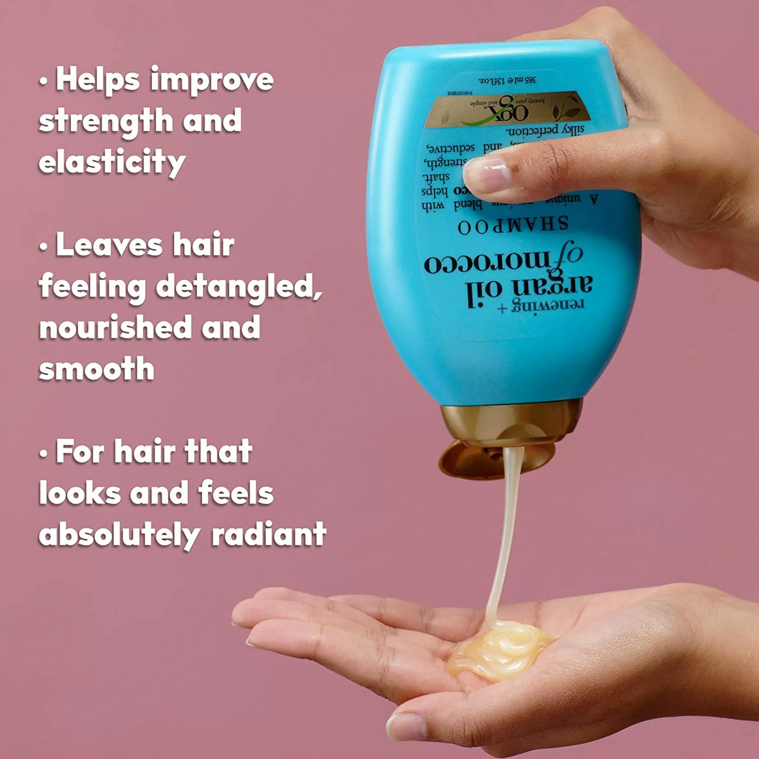 OGX Renewing + Argan Oil of Morocco Shampoo 385ml - image 3