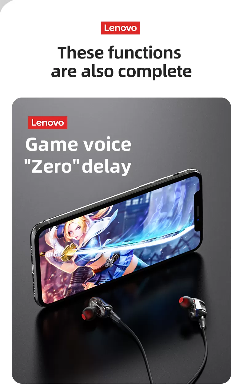 Original Lenovo HE05Pro Wireless Earphone - image 20