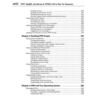 Php / Mysql / Javascript / Html5 All in One For Dummies - image 3