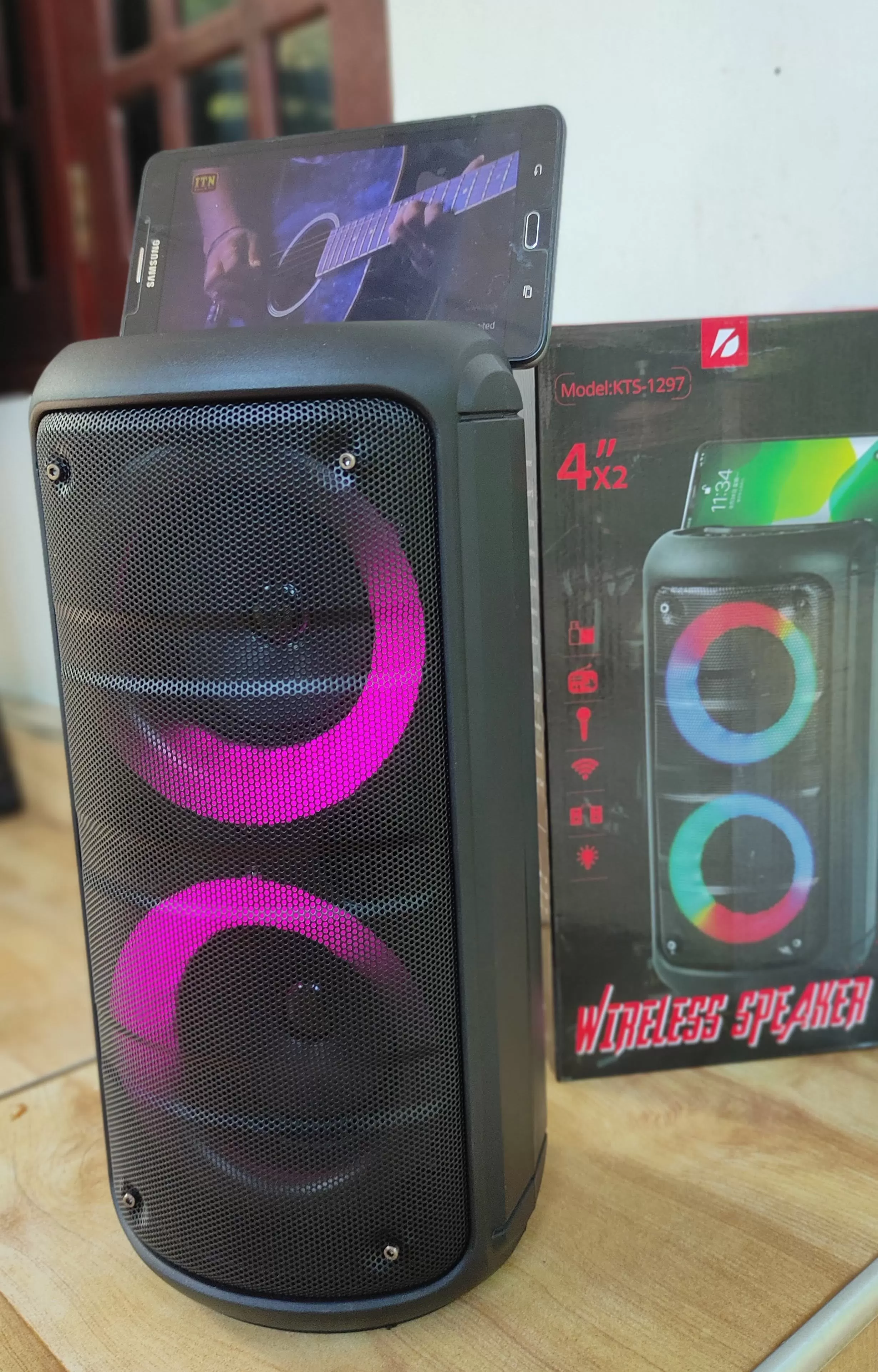 Portable Big Sound KTS Bluetooth Speaker With USB - image 4