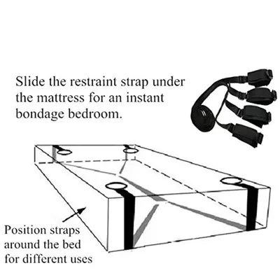 Sex Under Bed Restraints Sm Bondage XTOYS - image 4
