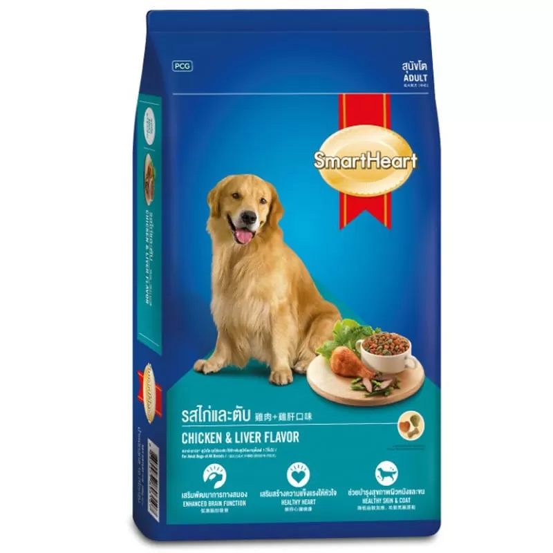 Smart Heart Adult Dog Food Chicken & Liver 500G - image 6